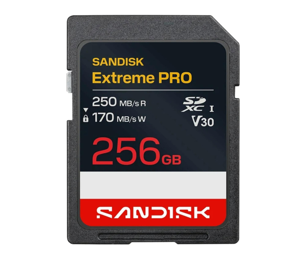 Sandisk 256GB SDXC Extreme Pro UHS-I 250/170 MB/s - 1549233 - zdjęcie